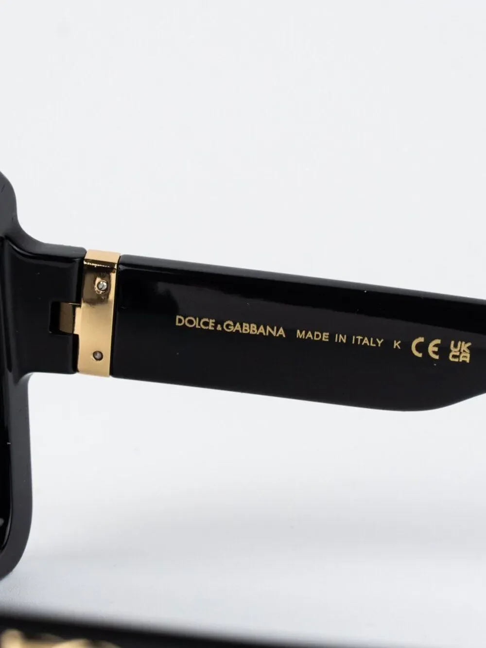 D&G Women Sunglasses Black Grey DG6205 501/87 NEW AUTHENTIC